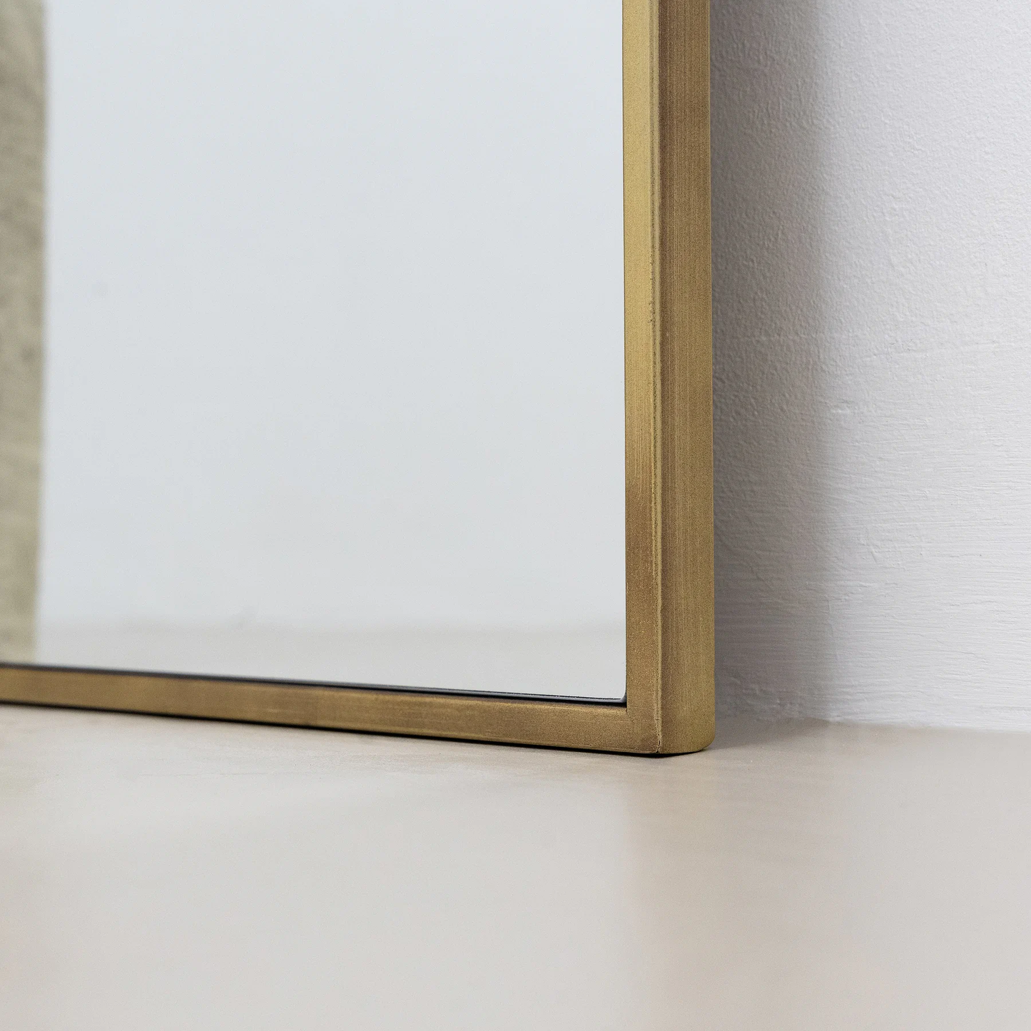 Stylish Gold-Framed Pinterest Mirror – 160 cm x 60 cm – Limited Time Sale!