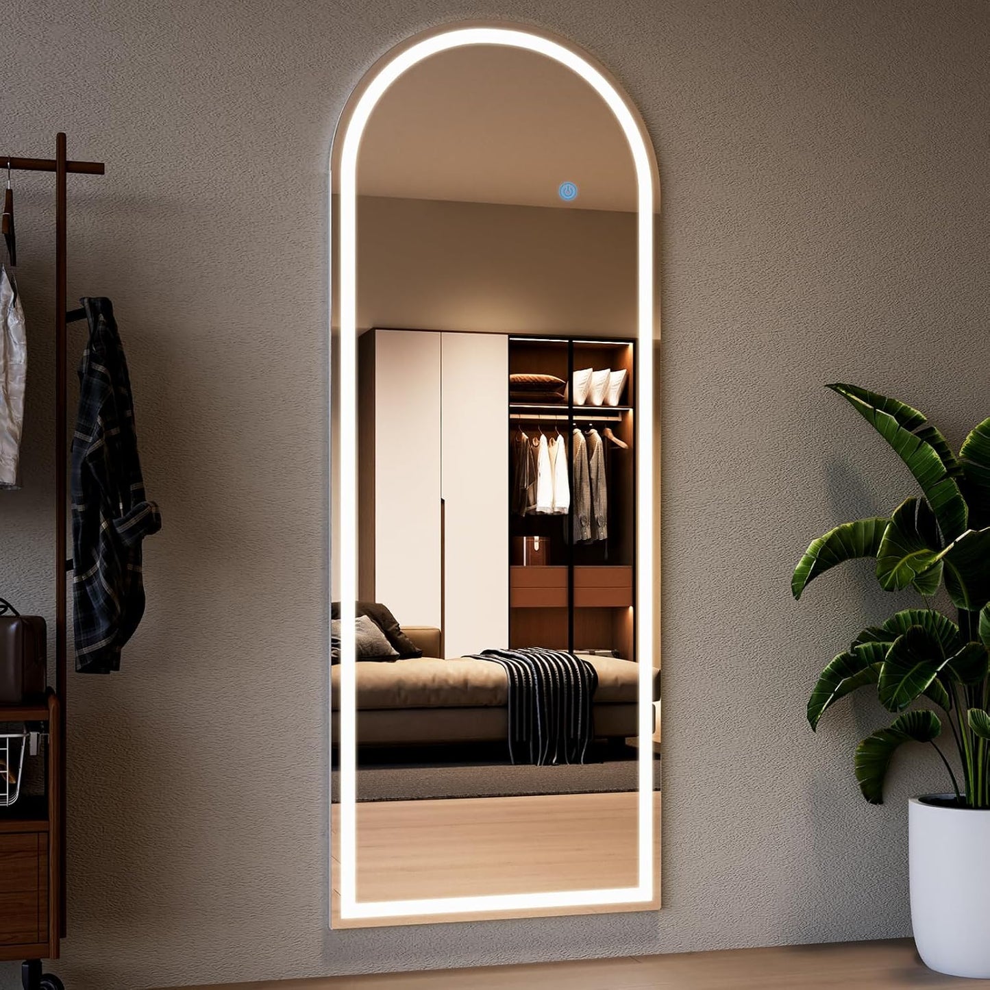 Touch LED Pinterest Mirror - Sleek 170x70 cm - Limited Time Offer!