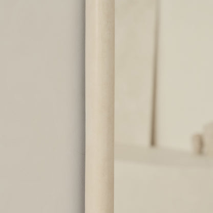 Elis – Oversized Full-Height Curved Concrete Mirror, 190 cm x 100 cm