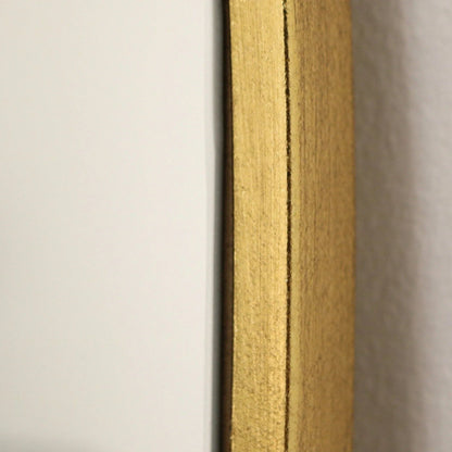Elegant Oversized Gold Framed Mirror (180 x 119 cm) – Limited Time Offer!