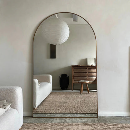 Elegant Oversized Gold Framed Mirror (180 x 119 cm) – Limited Time Offer!