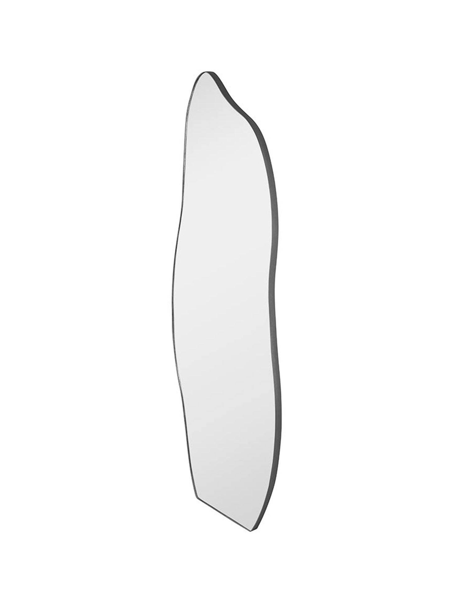 Elegant Large Organic Decorative Mirror - Flame Design - Full Body Reflection - 70 x 170 cm - Limited Time Offer!