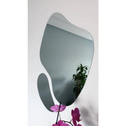 Stunning Futuristic Abstract Organic Mirrors – Elegant 2-Piece Set on Sale!