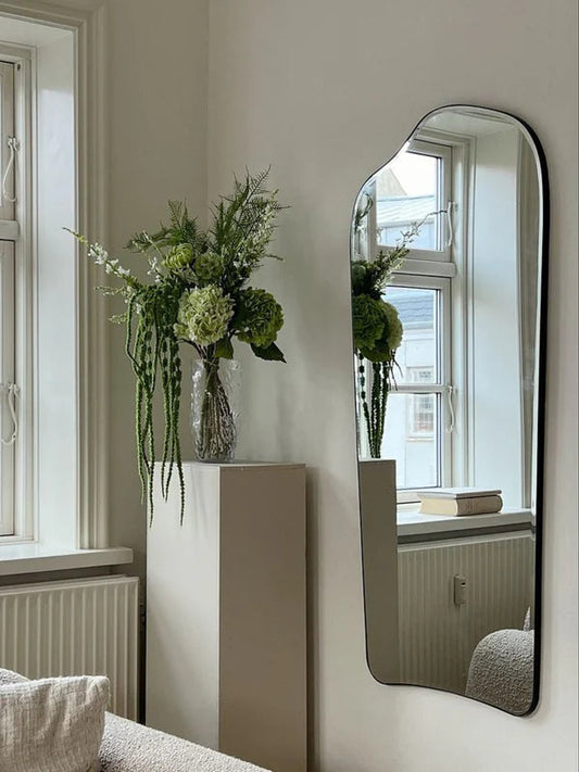 Elegant Ivy Wall Mirror - 140 x 60 cm