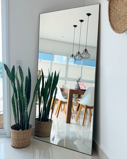 Elegant Illuminated Standing Mirror - 1.82 x 0.90 m - Special Sale!