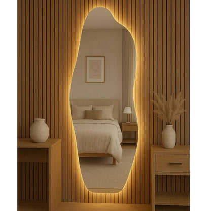 Stunning 160 x 60 cm Organic LED Mirror: Modern Elegance Meets Luxury - Special Offer!