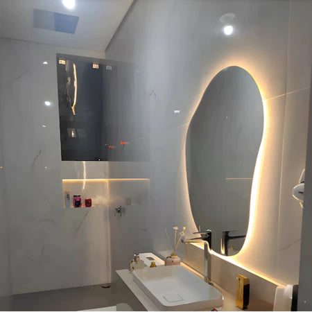 Illuminate Your Space: 75 x 58 cm Organic LED Mirror - Limited Time Sale!