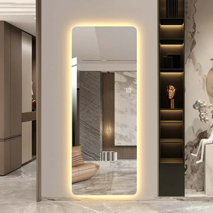 Illuminated Rectangular Mirror – 50x160 cm