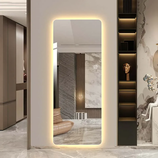 Illuminated Rectangular Mirror – 50x160 cm