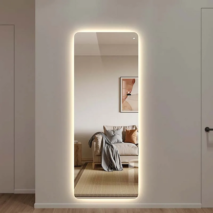 Illuminated Rectangular Mirror – 50x160 cm