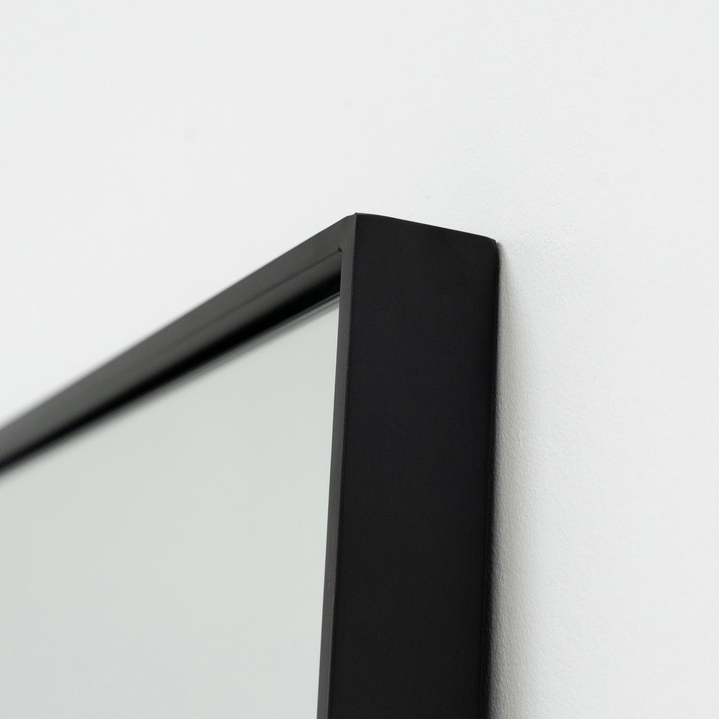 Xavril Extra Large Metal Full-Length Mirror – Sleek Black Design, 200 cm x 100 cm