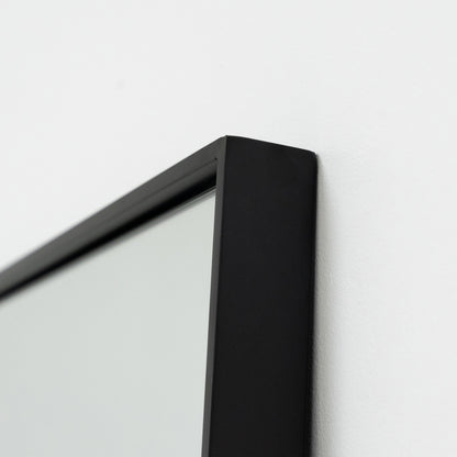 Xavril Extra Large Metal Full-Length Mirror – Sleek Black Design, 200 cm x 100 cm