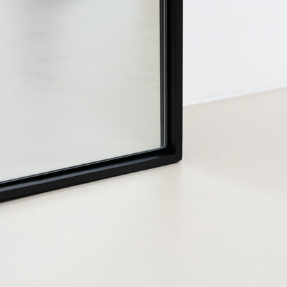 Xavril Extra Large Metal Full-Length Mirror – Sleek Black Design, 200 cm x 100 cm